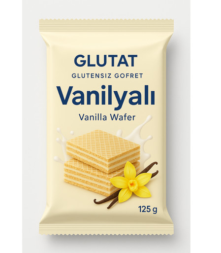 glutensiz gofret glutat vanilya